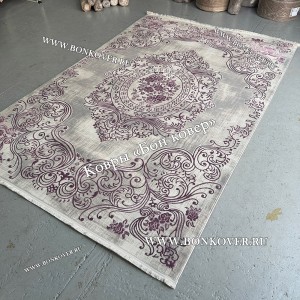 Ковер Турция Для Гостиной Дизайн 80 Сиреневый