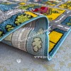 Детский Ковер Город Синий Дизайн 30843